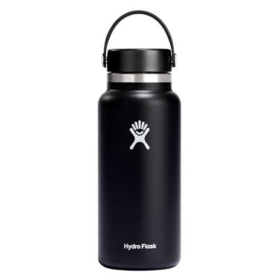 Bouteille Wide Mouth Black - 95 cl - Hydro Flask - 95.0000