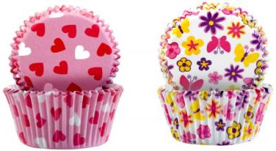 Ibili Pastry Spring Cupcake Capsules 100 Units Multicolore