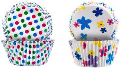 Ibili Pastry Party Cupcake Capsules 100 Units Multicolore