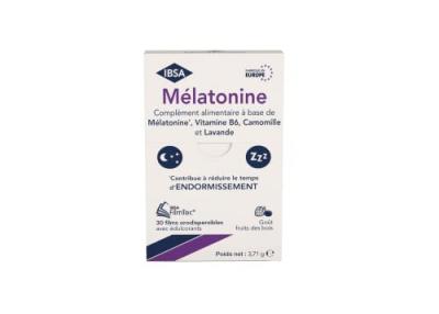 Ibsa Pharma M&eacute;latonine Filmtec&reg; Ibsa - Bo&icirc;te 30 films