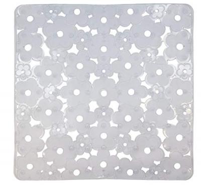 Tapis fond evier fleurs cristal 32X32 Id Mat-id Group FONEVFLEU323230