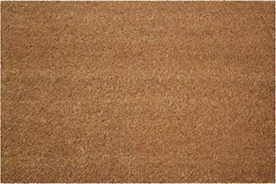 ID MAT Tapis en fibres de coco naturelles forme rectangle 40 x 60 cm