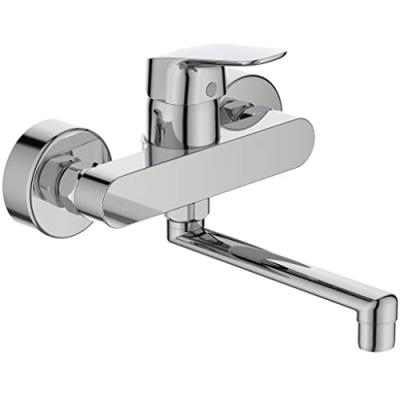 Ideal Standard B1717AA Ceraflex Robinet de lavabo mural en saillie 160 mm Chrom&eacute;