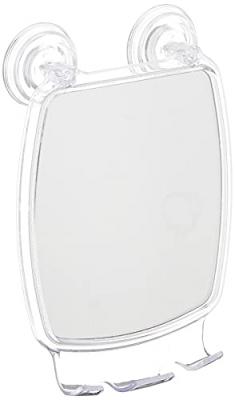 InterDesign 52150EU Miroir Rectangulaire sans Bu&eacute;e &agrave; Ventouses Verrouillables Transparent