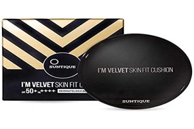 Fond de teint Cushion I'm Velvet Skin Fit SPF 50+ Suntique 12g