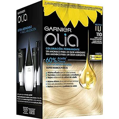 Garnier Teinture Permanente pour Cheveux Olia 110 Blond Tr&egrave;s Clair