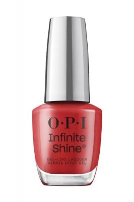 Opi Infinite Shine, vernis &agrave; ongles longue dur&eacute;e #Big Apple Red