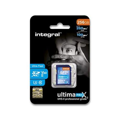 Cartes memoire integral insdx 256 g 260/100 u 2 INSDX256G-260/100U2