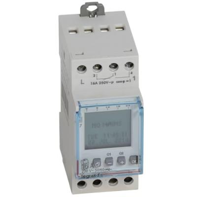 Horloge Hebdomadaire 2 Contacts No-Nf - Legrand 412641
