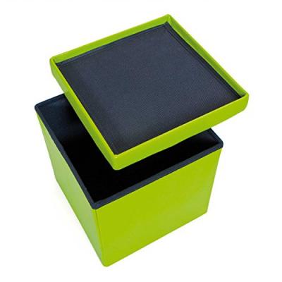 Interlink 99200411 SETTI Bo&icirc;te Pliable Polyester Vert 38 x 38 x 38 cm