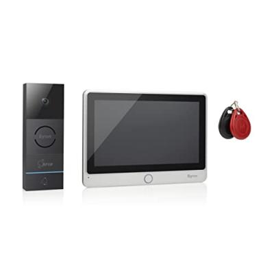 Interphone vid&eacute;o Byron DIC-24112 filaire, 2 fils