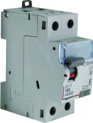 Interrupteur diff&eacute;rentiel 10 mA 16A type AC Legrand