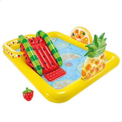 Aire de jeux Gonflable Aquatique Fruits - Intex 244 x 191 x 91 cm