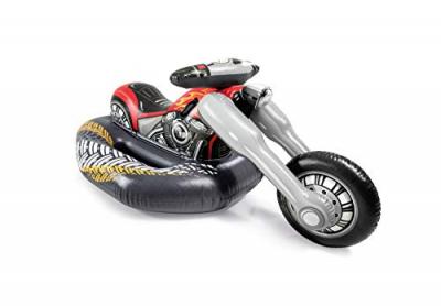 Intex Individual Inflatable Motorcycle Gris 94 x 180 x 71 cm