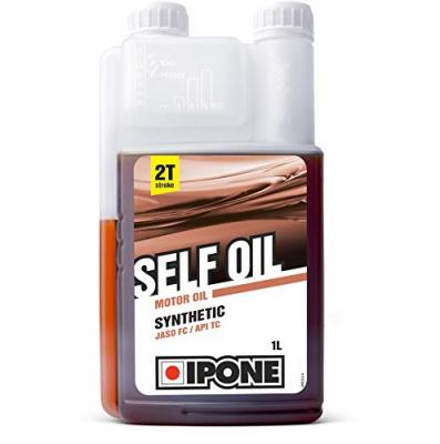 IPONE - Huile Moteur Synth&eacute;tique - 2T Self Oil 1L