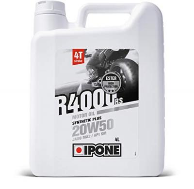 Huile moteur Ipone R4000 RS 20W50 - bidon de 4 Litres