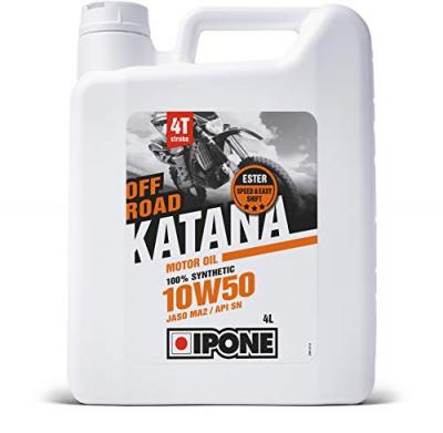 Huile moteur Ipone KATANA OFF ROAD 10W50 - bidon de 4 Litres