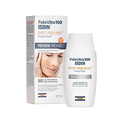 Isdin Foto Ultra 100 Spot Prevent Fusion Cr&egrave;me Solaire Fluide SPF50+