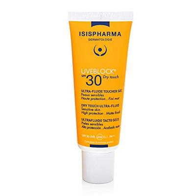 Ultra Fluide Toucher Sec Spf30+ Dry Touch 40ml Uveblock Isispharma