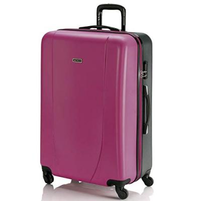 ITACA pour femme. Grande valise de voyage XL Rigide 4 Roues Trolley 71