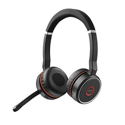 Micro casque de bureau sans fil avec reducteur de bruit Evolve 75 SE
