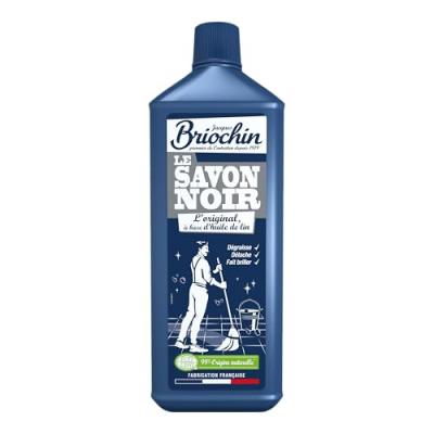 Savon noir liquide &agrave; l'huile de lin, tous types de sols et autres