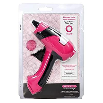 Georges Lalo Crayons De Cire/Colle Sp&eacute;cial Motif Petit Pistolet Violet