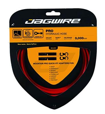 Tuyau hydraulique Jagwire Mountain Pro 3 m&egrave;tres Rouge