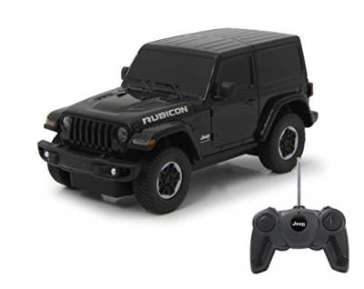 Rastar RC Jeep Wrangler JL boys 27 MHz 1:24 noir
