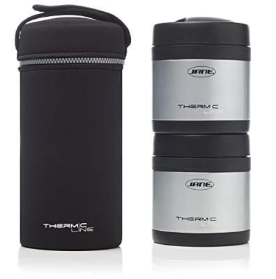 Thermo Pour Bouillie Jan&eacute; En Acier Inoxidable