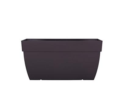 Jardiniere Capri Xl - 40 x 80 x H 40 cm - 100 L - Gris anthracite
