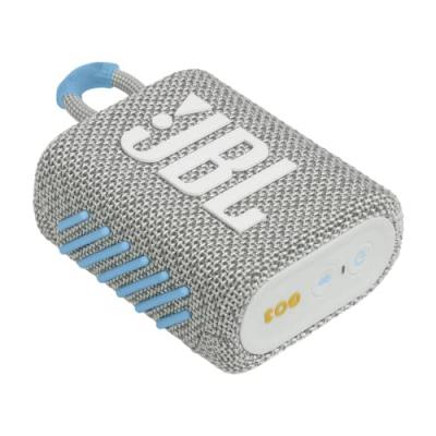 Enceintes Bluetooth portables JBL GO 3 Eco Blanc 