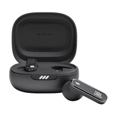 Ecouteurs Jbl Live Flex Noir - Ecouteurs sans fil a reduction de bruit