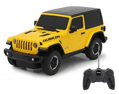 Rastar RC Jeep Wrangler JL boys 27 MHz 1:24 jaune