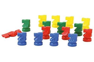 Jeu De Societe 16 Petits Chevaux En Bois - Blister