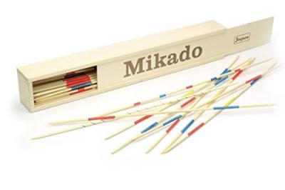 Jeu De Societe Coffret Mikado En Bois - 50 Cm