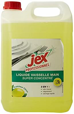 Jex Professionnel Liquide Vaisselle Main Citron - Bidon 5l