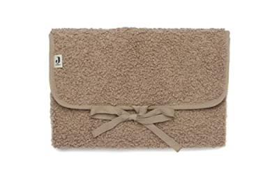 Tapis &agrave; langer nomade en bouclettes biscuit - TU