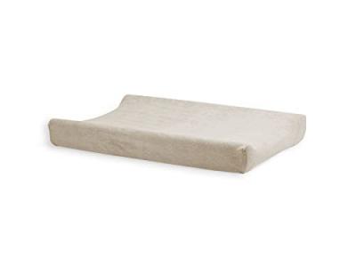 Housse de matelas &agrave; langer 50 x 70 cm en &eacute;ponge nougat - TU