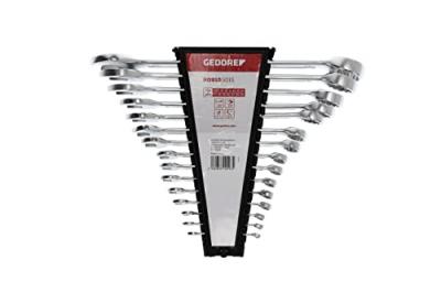 Gedore RED 3300993 R09105015 Jeu de cl&eacute;s mixtes 15 pi&egrave;ces