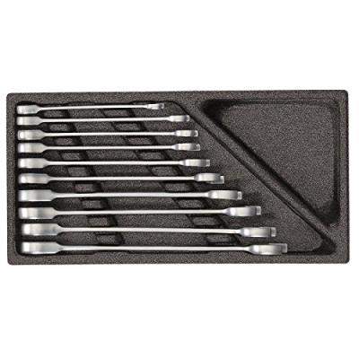 Gedore RED 3301702 R22150003 Jeu de cl&eacute;s plates &agrave; cliquet annulaire