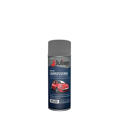 Bombe de peinture Carrosserie JULIEN gris thallium m&eacute;tallis&eacute; 400 ml