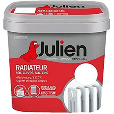 Julien - RADIATEUR PHASE AQUEUSE BRILLANT - 0,75 L - Blanc
