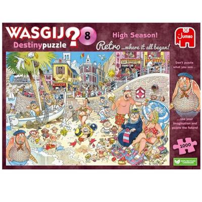 Puzzle 1000 pi&egrave;ces Jumbo Wasgij Haute Saison 
