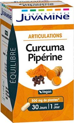 Curcuma Piperine 30 Gelules Juvamine