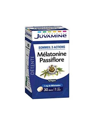 M&eacute;latonine Passiflore x30 comprim&eacute;s Juvamine