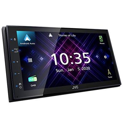 JVC  Autoradio tactile 6,8"" 2DIN DAB+/USB/Bluetooth  KW-M565DBT