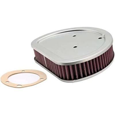 K+n High-flow Harley Davidson Flhr 1450 00-03 Air Filter Rouge