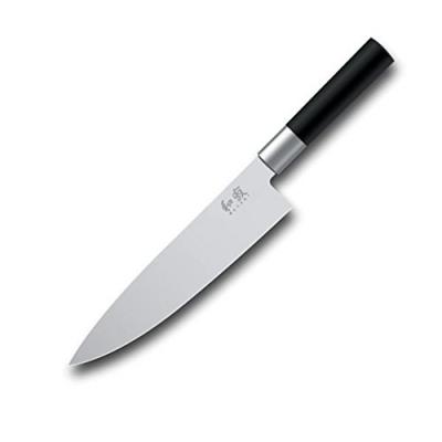Couteau de cuisine Wasabi Black 20cm - Kai - Noir - Acier