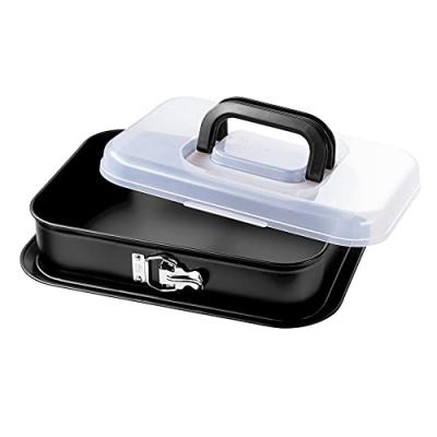 Kaiser Inspiration Spring Pan Rectangular 35x24 Cm Tiramisu Mold Noir